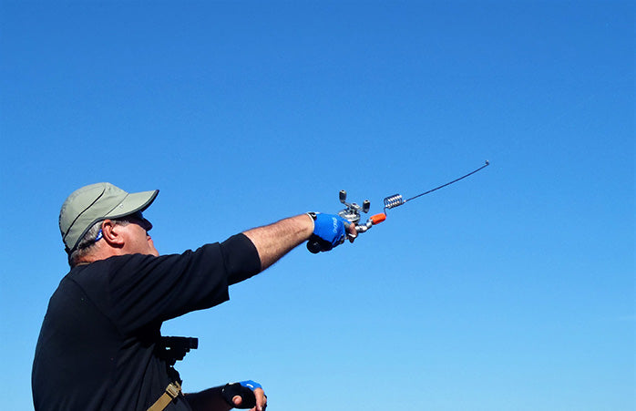 Casting with an Emmrod