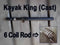 Emmrod Kayak King Casting Fishing Rod - 6 Coil