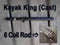 Emmrod Kayak King Casting Fishing Rod - 6 Coil