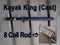 Emmrod Kayak King Casting Fishing Rod - 8 Coil