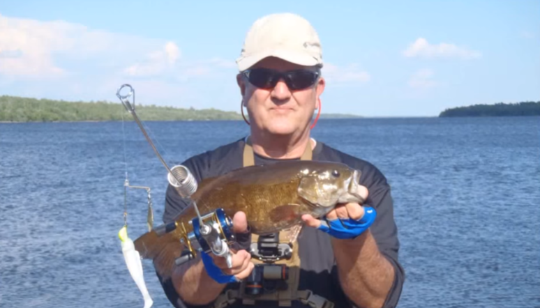 Emmrod Packer and Small Mouth Bass